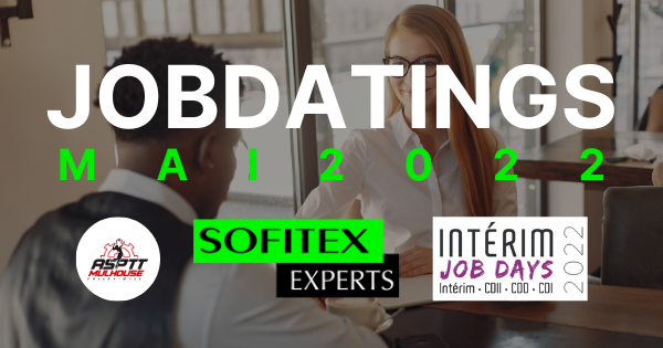 Jobdatings du mois de mai 2022 !